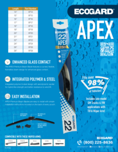 thumbnail image for ecogard apex beam wiper blade flyer download