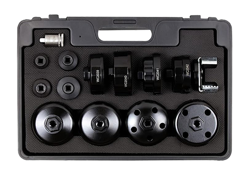 premium guard oil filter cap wrench set